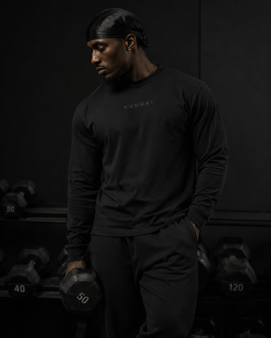 Shop HUNGRI Long Sleeves — performance training long sleeve tops