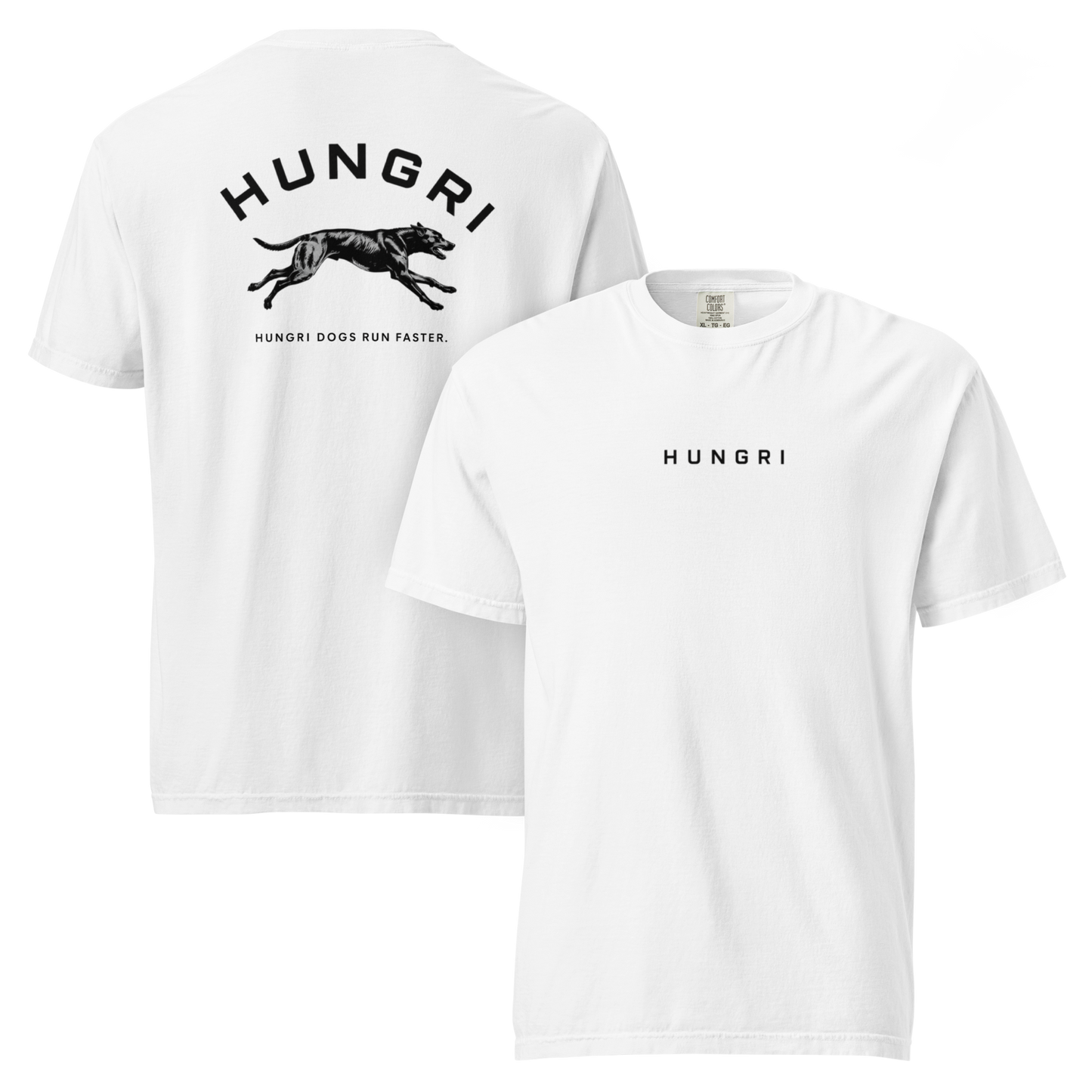 "Hungri Dogs Run Faster" Tee